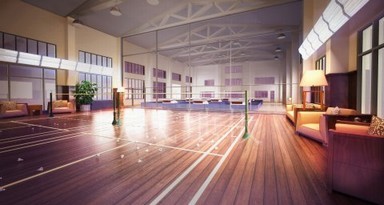 搭建大型舞臺，鋪運動木地板前需做好前期工作