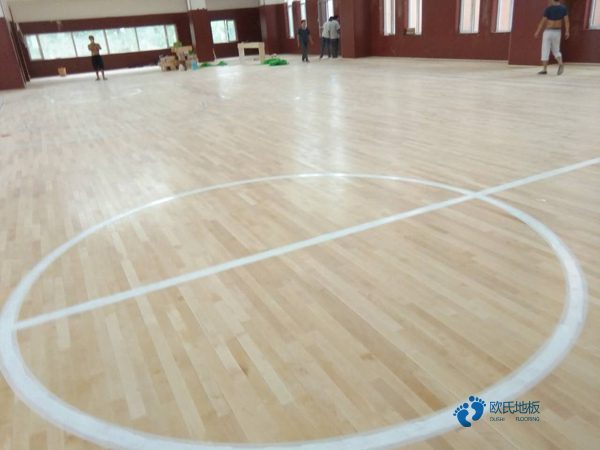室內(nèi)運(yùn)動木地板彈性