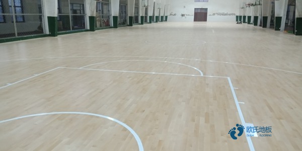 質(zhì)量好體育運動地板施工方案3